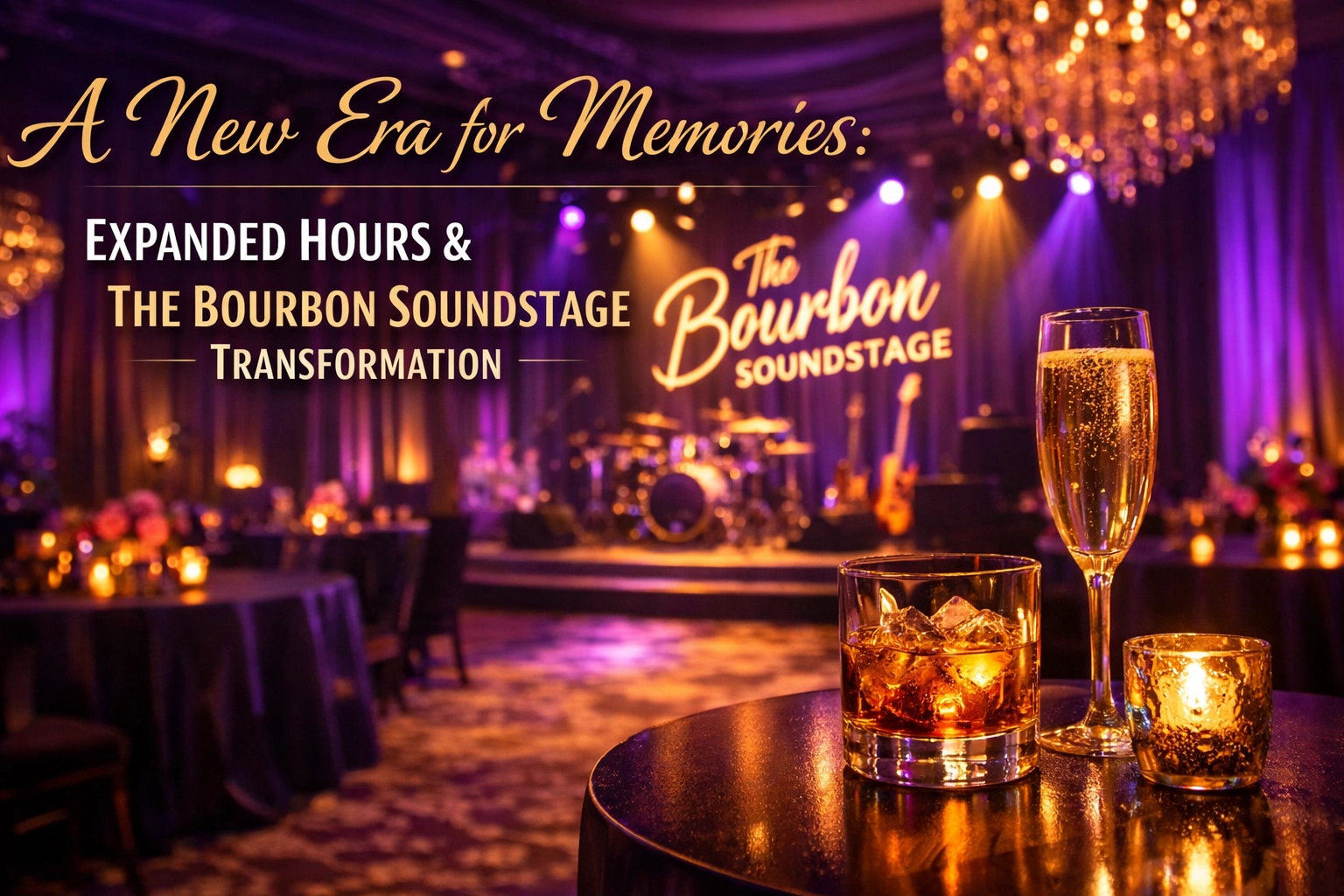 [HERO] A New Era for Memories: Expanded Hours & The Bourbon Soundstage Transformation
