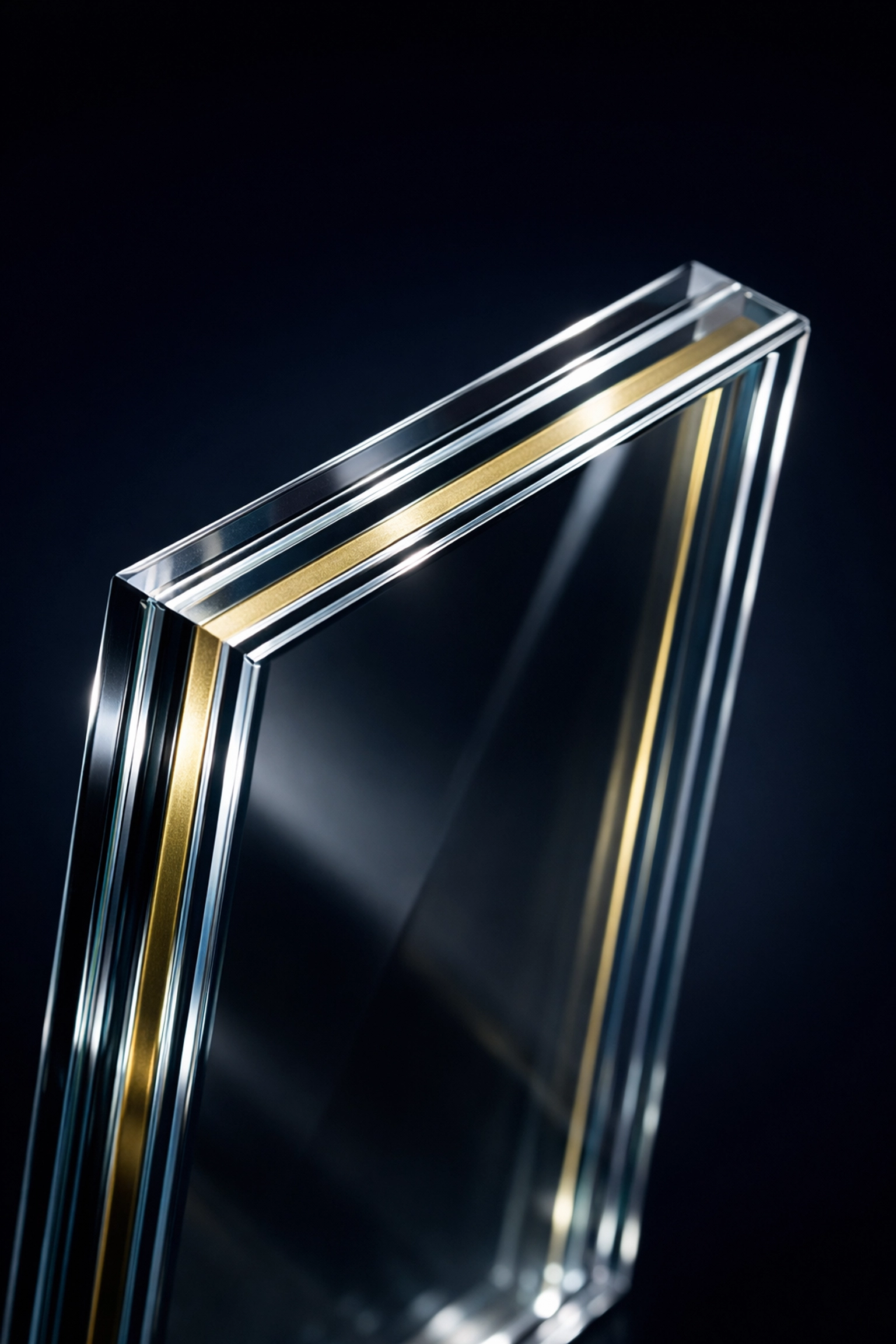 10.8mm acoustic laminate glass with Stadip Silence layers for soundproofing