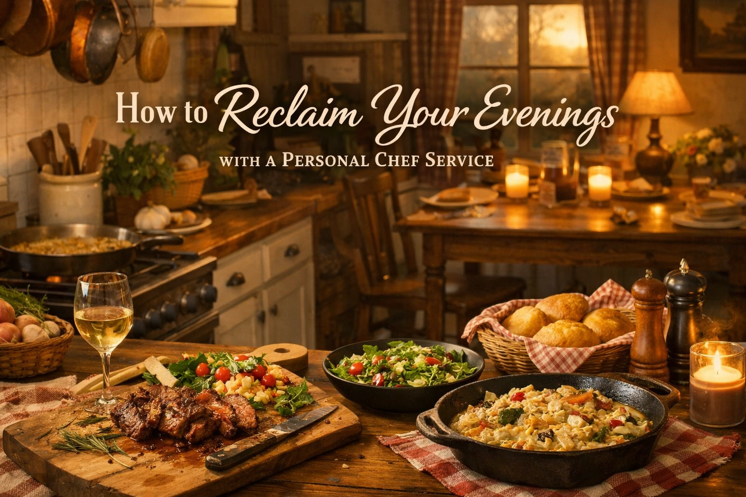 [HERO] How to Reclaim Your Evenings with a Personal Chef Service