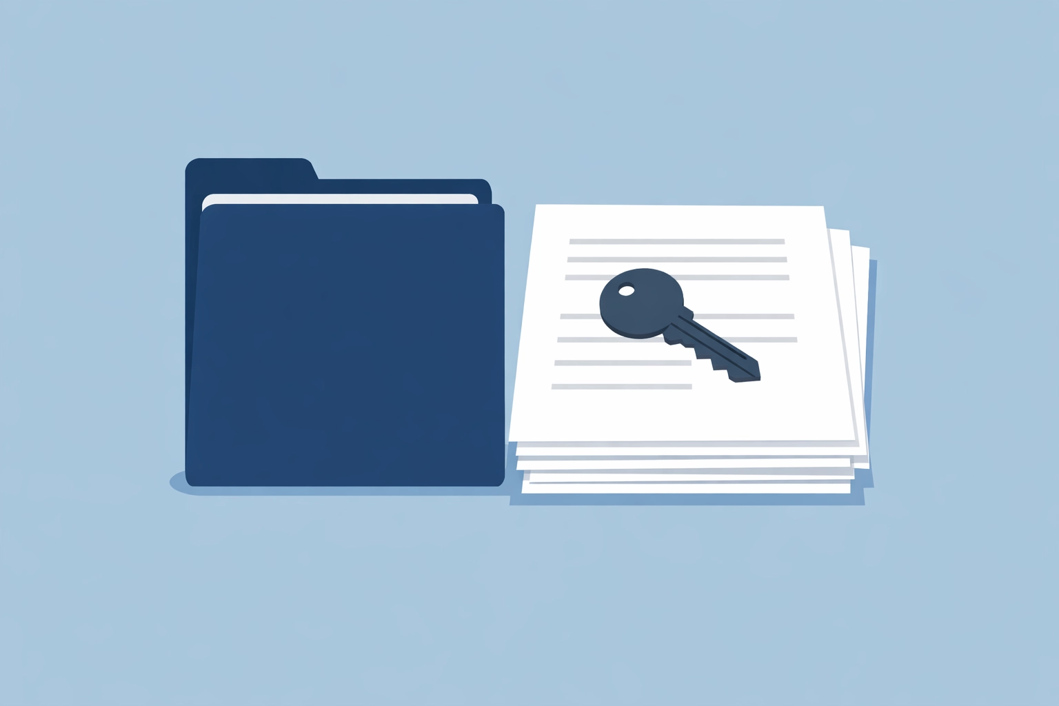 Documentos listos para solicitar crédito para comprar casa y calificar a una hipoteca.