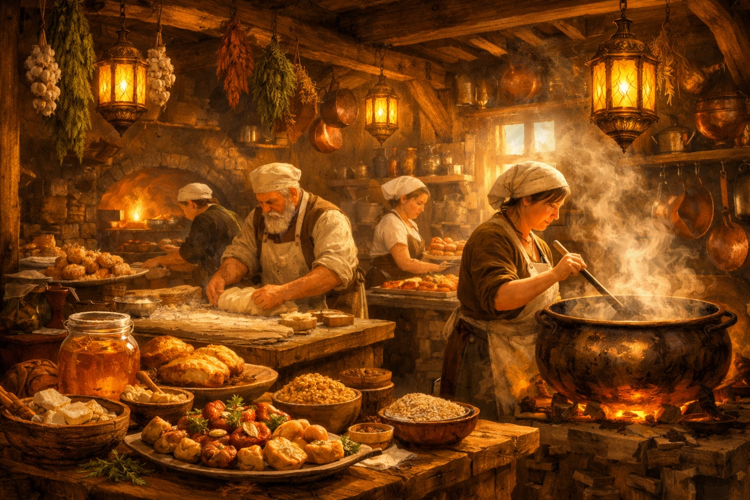 [HERO] Golden Lantern Bites: A Culinary Tour of Cantorin