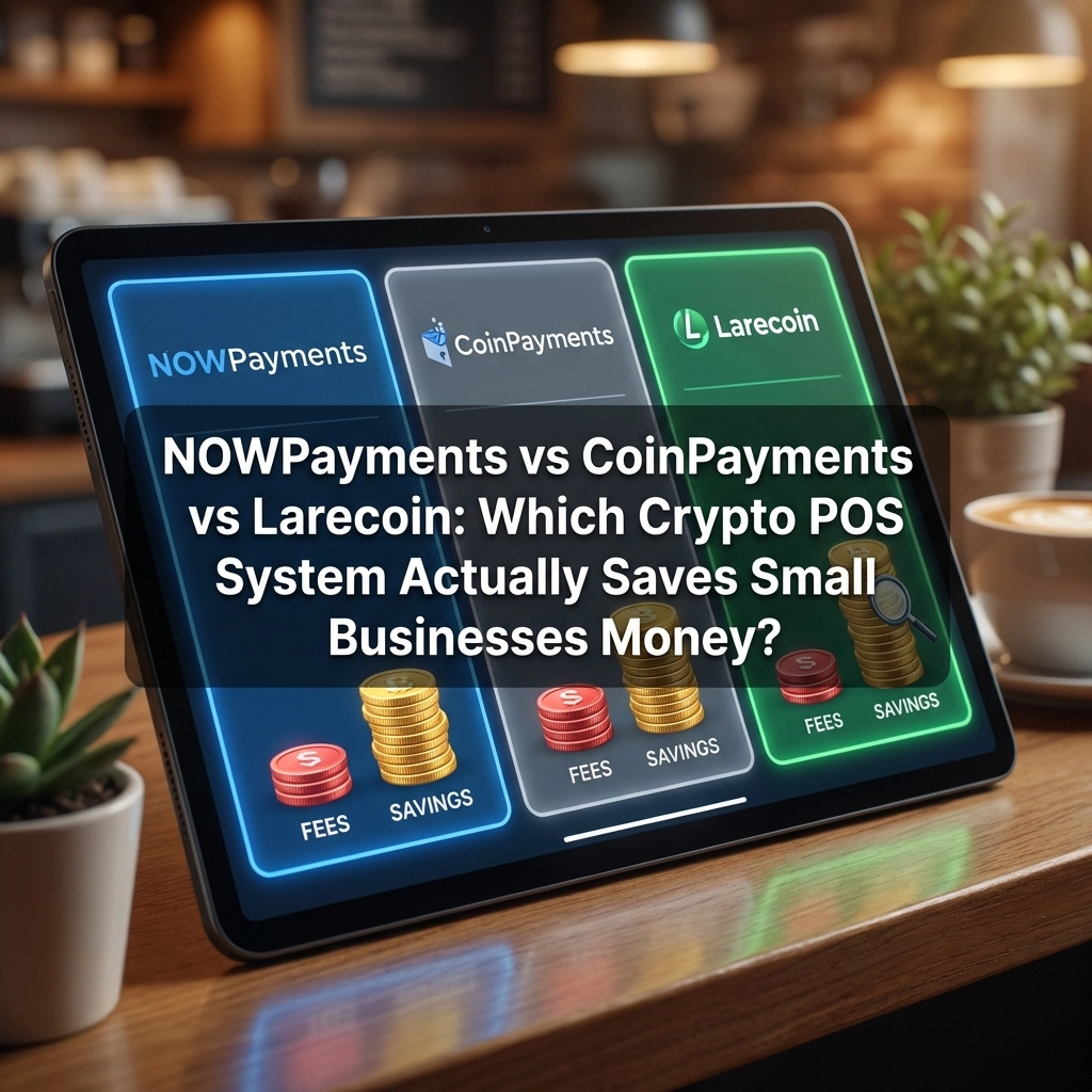[HERO] NOWPayments vs CoinPayments vs Larecoin: Which Crypto POS System Actually Saves Small Businesses Money?