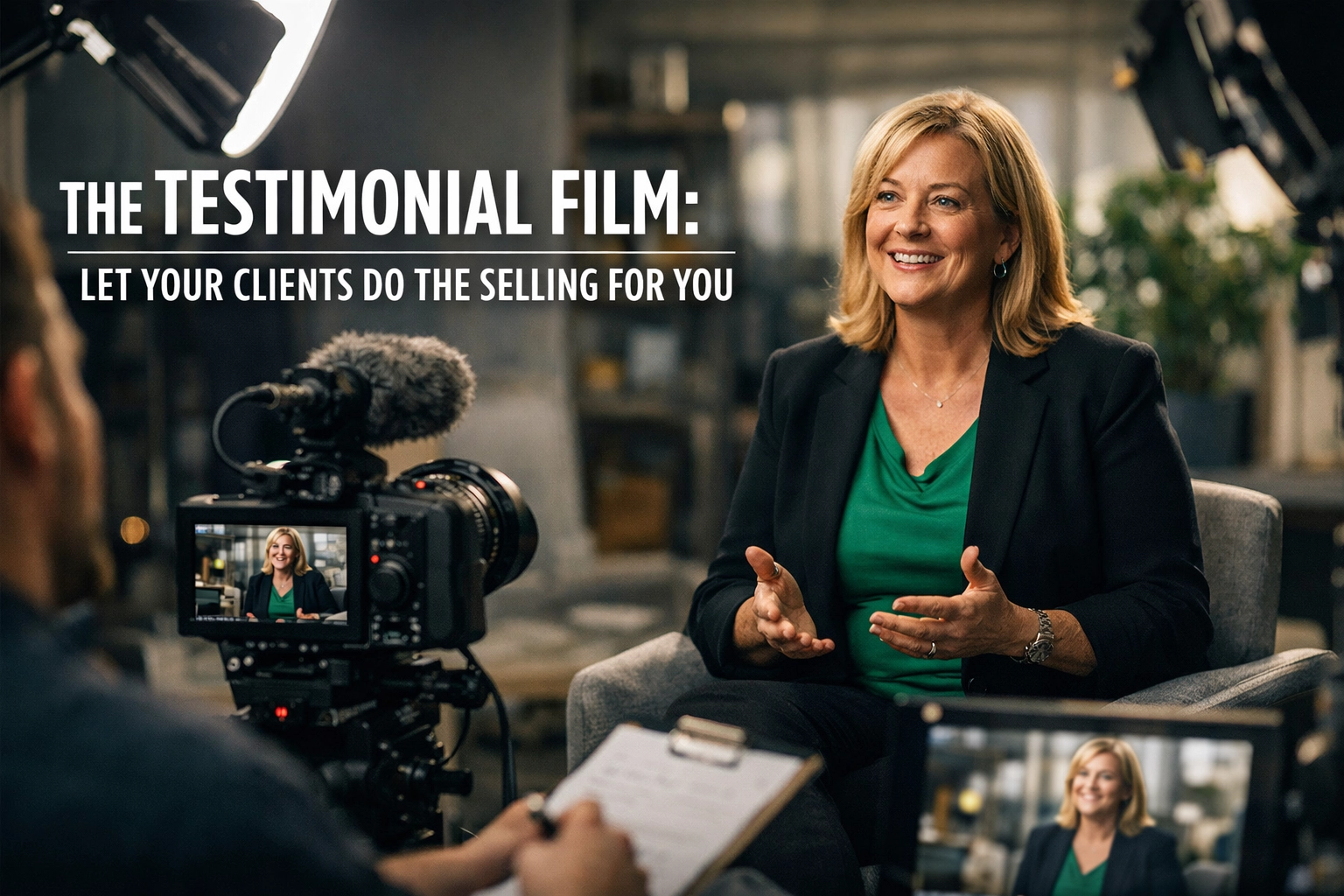 [HERO] The Testimonial Film: Let Your Clients Do the Selling for You