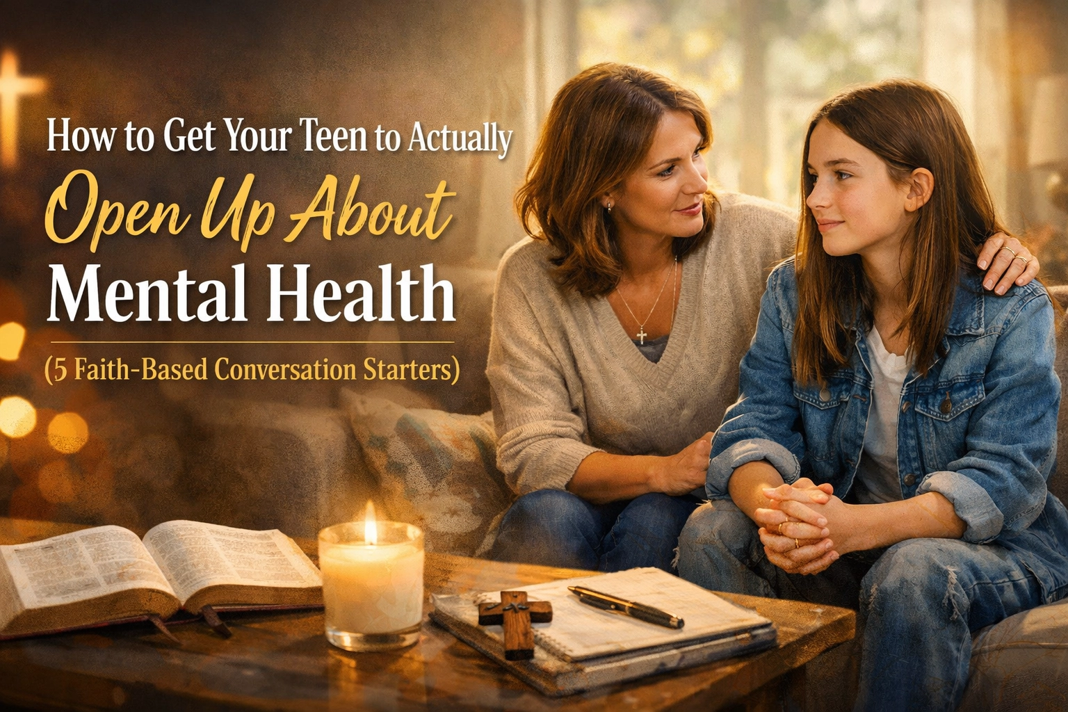 [HERO] How to Get Your Teen to Actually Open Up About Mental Health (5 Faith-Based Conversation Starters)