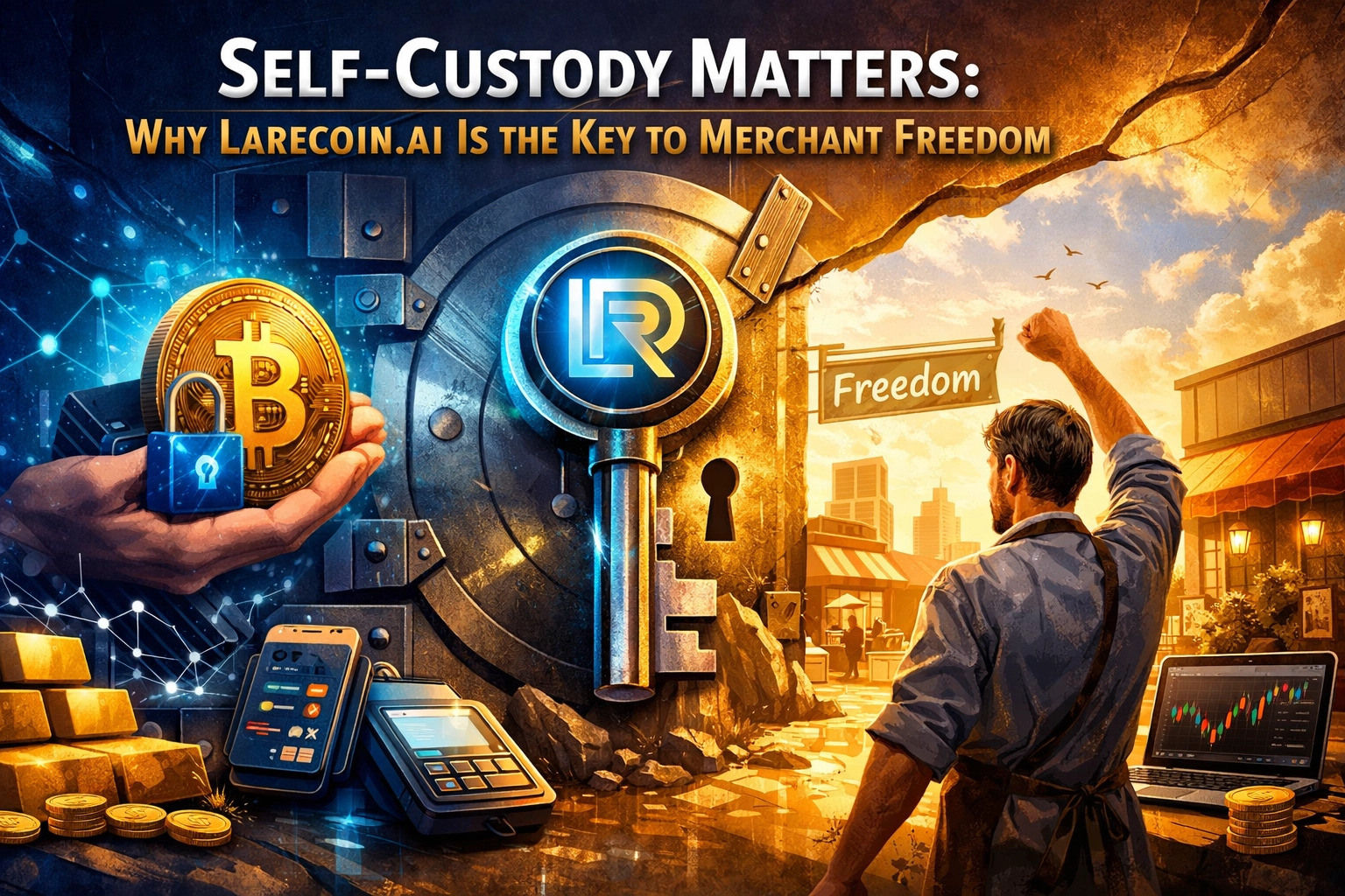 [HERO] Self-Custody Matters: Why Larecoin.ai Is the Key to Merchant Freedom