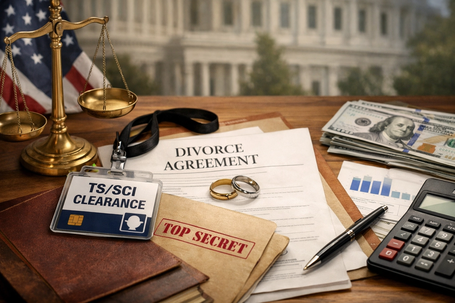 Guideline F: How Financial Settlements in Divorce Impact Your TS/SCI Clearance and Financial Stability