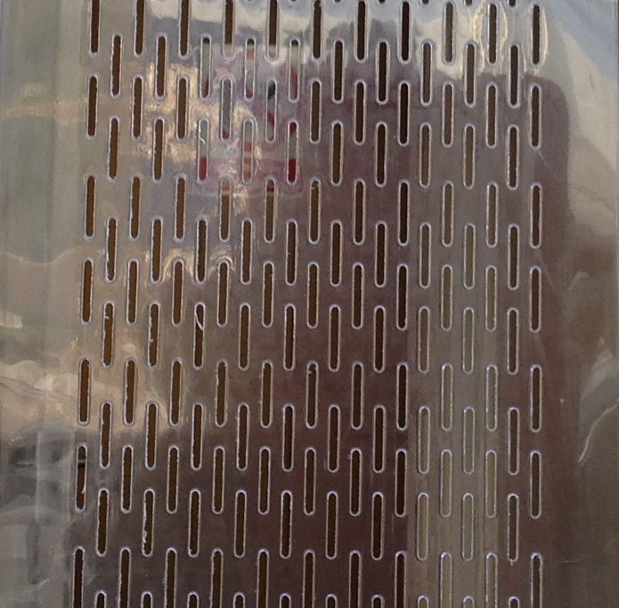 Perforated PVC strips for pest control and airflow management