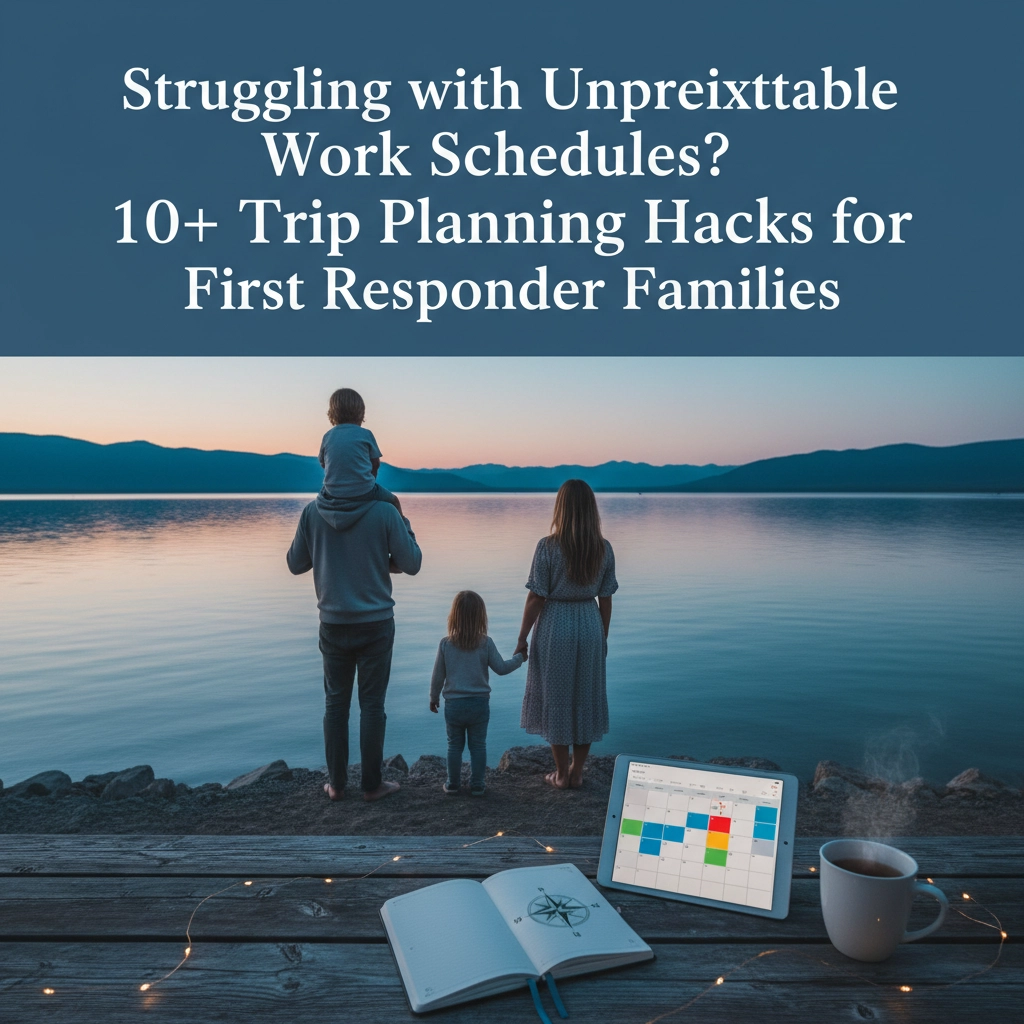 Struggling with Unpredictable Work Schedules? 10+ Trip Planning Hacks for First Responder Families
