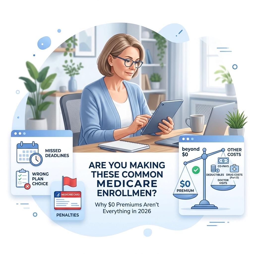 [HERO] Are You Making These Common Medicare Enrollment Mistakes? Why $0 Premiums Aren