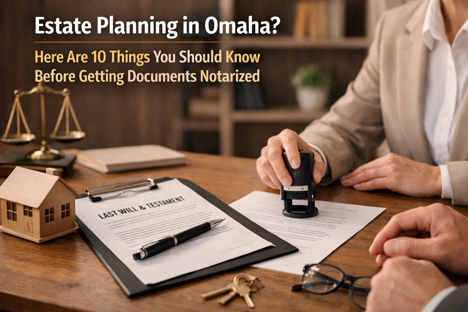 HERO Estate Planning in Omaha? Here Are 10 Things You Should Know Before Getting Documents Notarized