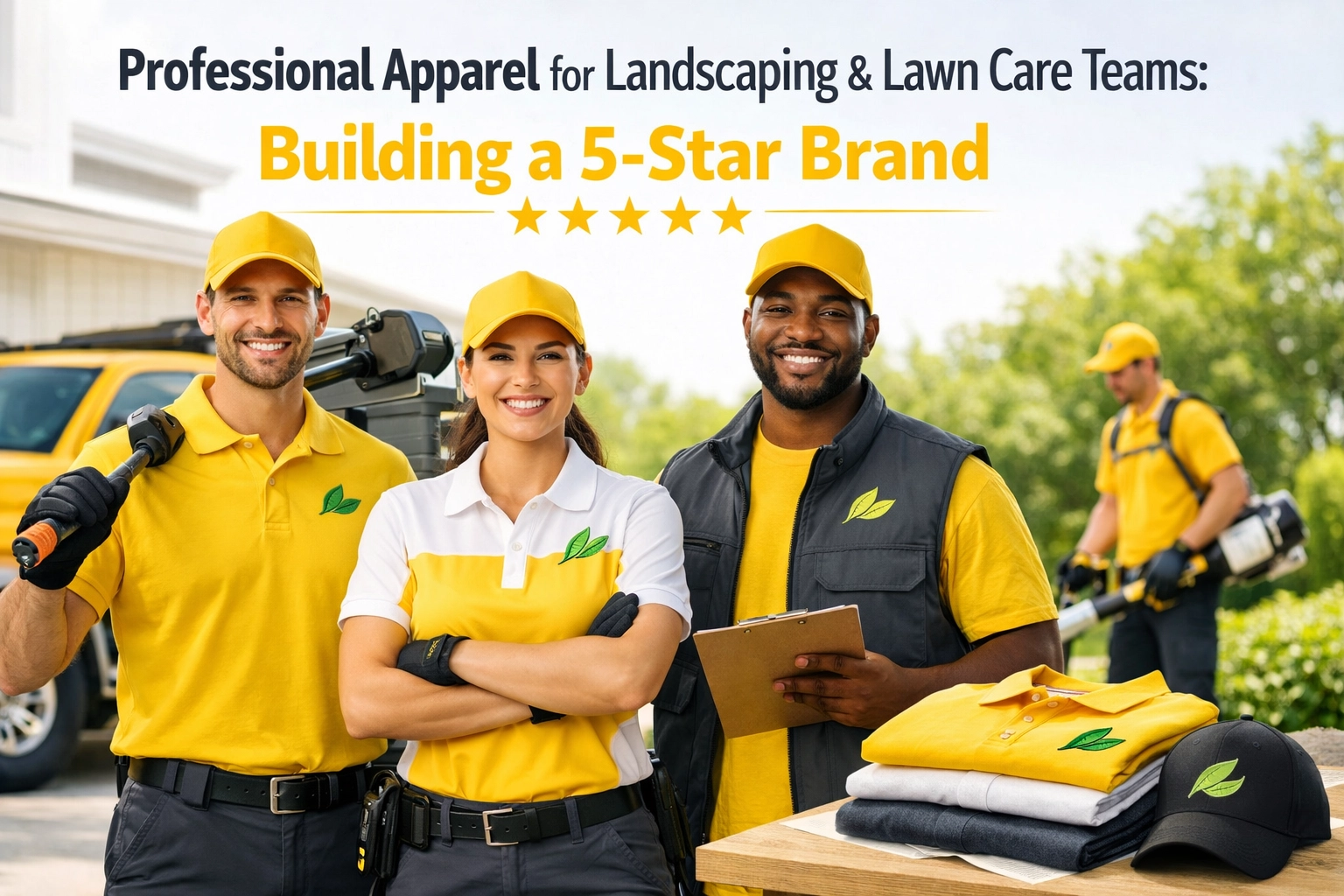[HERO] Professional Apparel for Landscaping & Lawn Care Teams: Building a 5-Star Brand