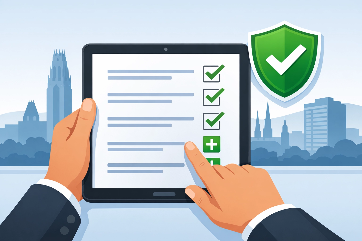Final checklist for tax preparation in New Haven with secure concierge tax pro verification.
