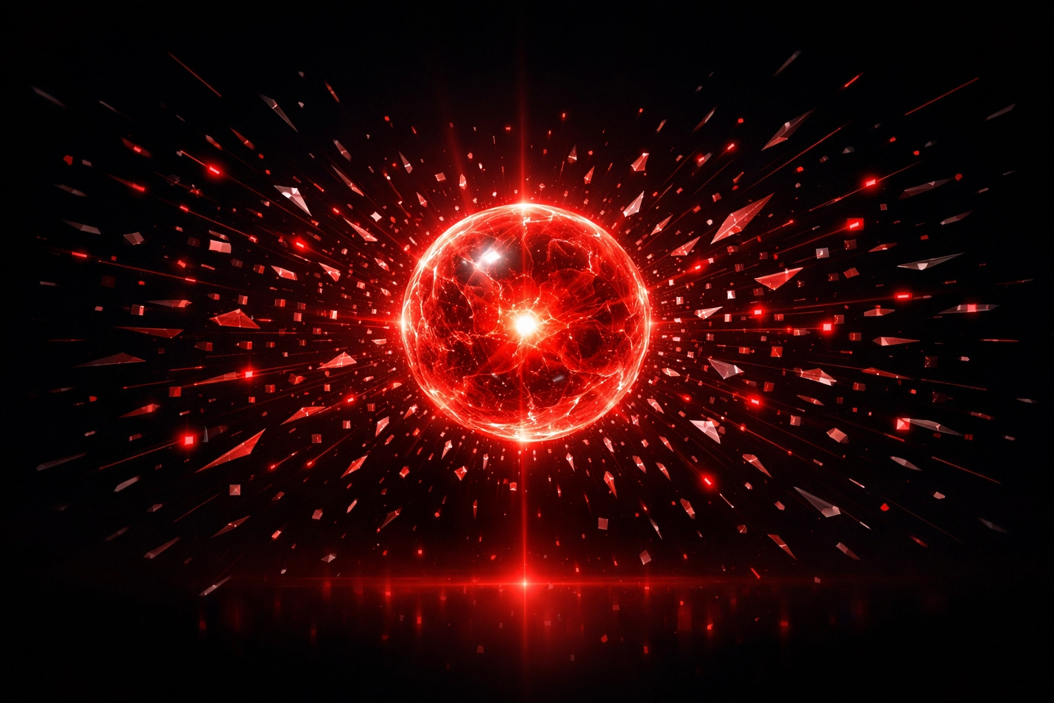 Digital visualization of Google AI Overviews capturing search traffic and user attention on a dark background.