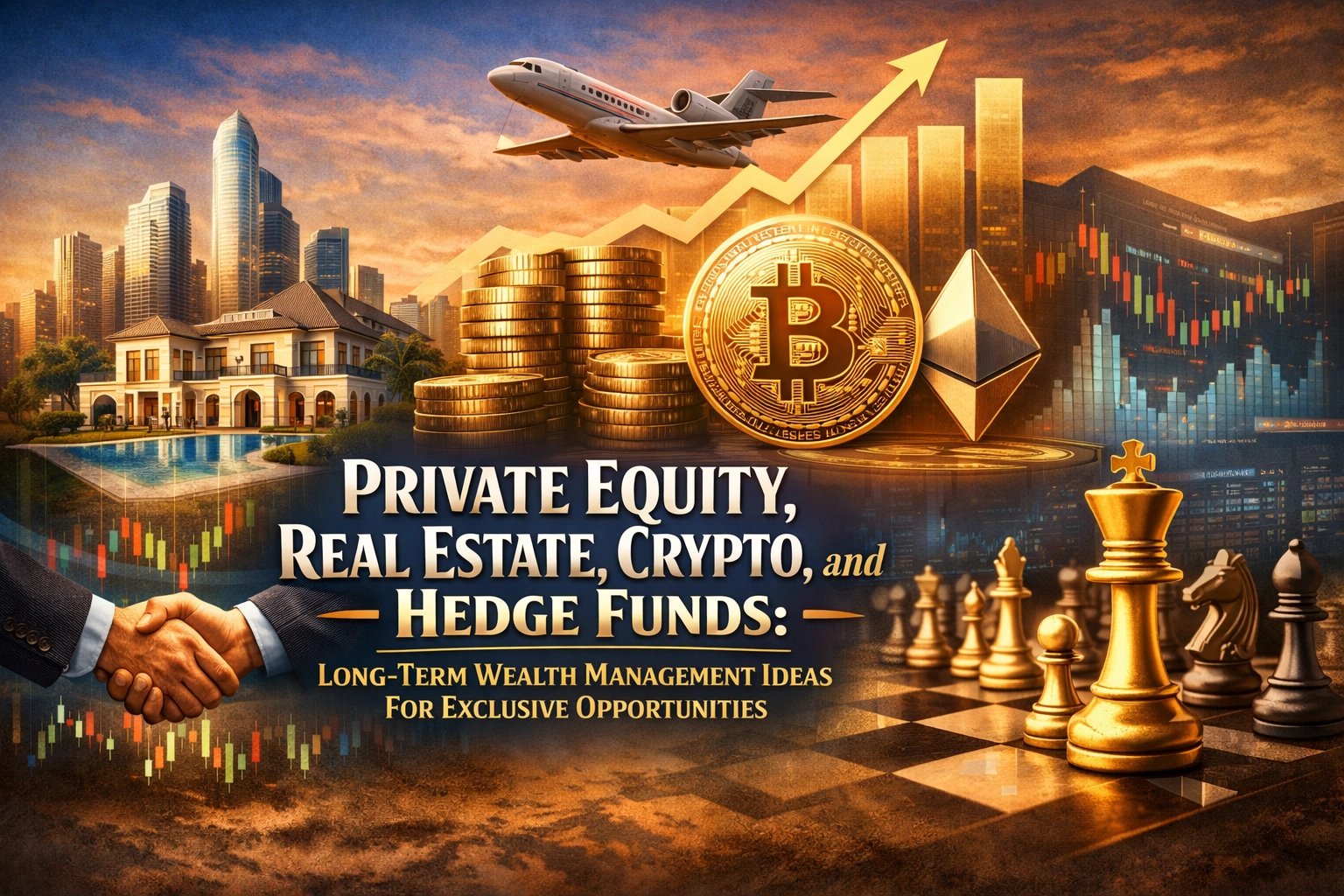 [HERO] Private Equity, Real Estate, Crypto, and Hedge Funds: Long-Term Wealth Management Ideas for Exclusive Opportunities