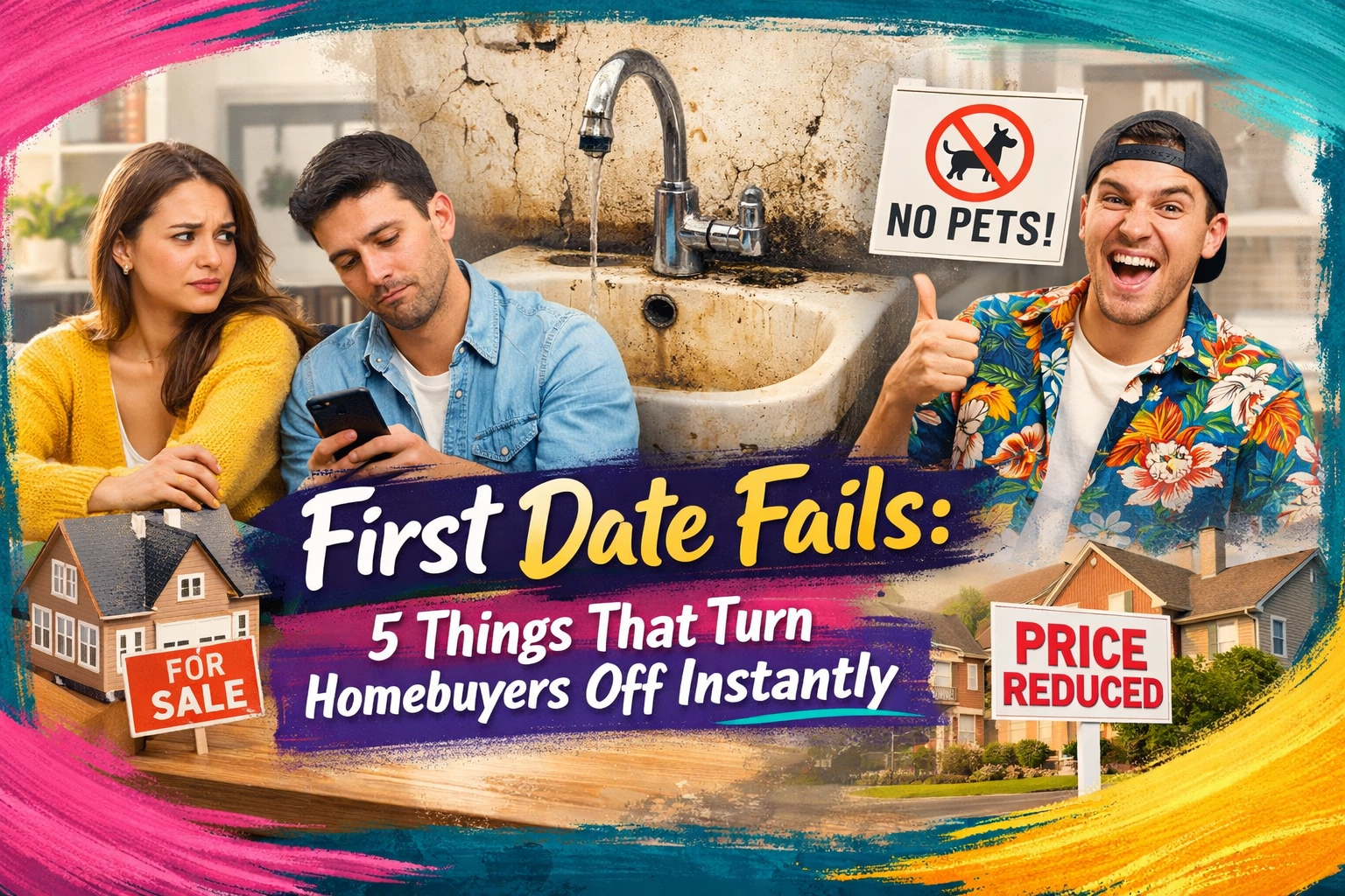 [HERO] First Date Fails: 5 Things That Turn Homebuyers Off Instantly