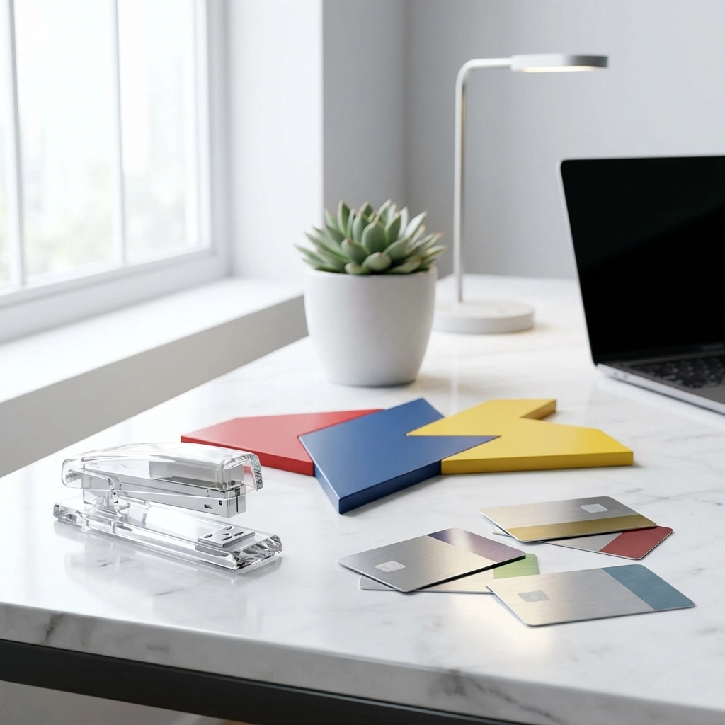 Custom USA-made branded glass art for corporate gifting