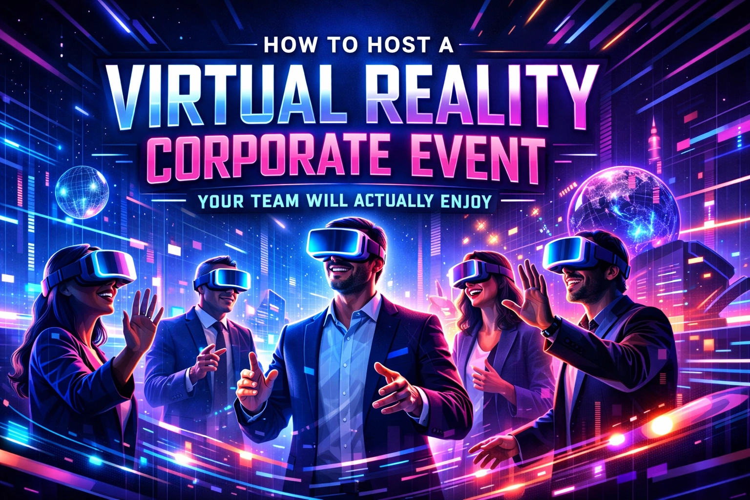 [HERO] How to Host a Virtual Reality Corporate Event Your Team Will Actually Enjoy