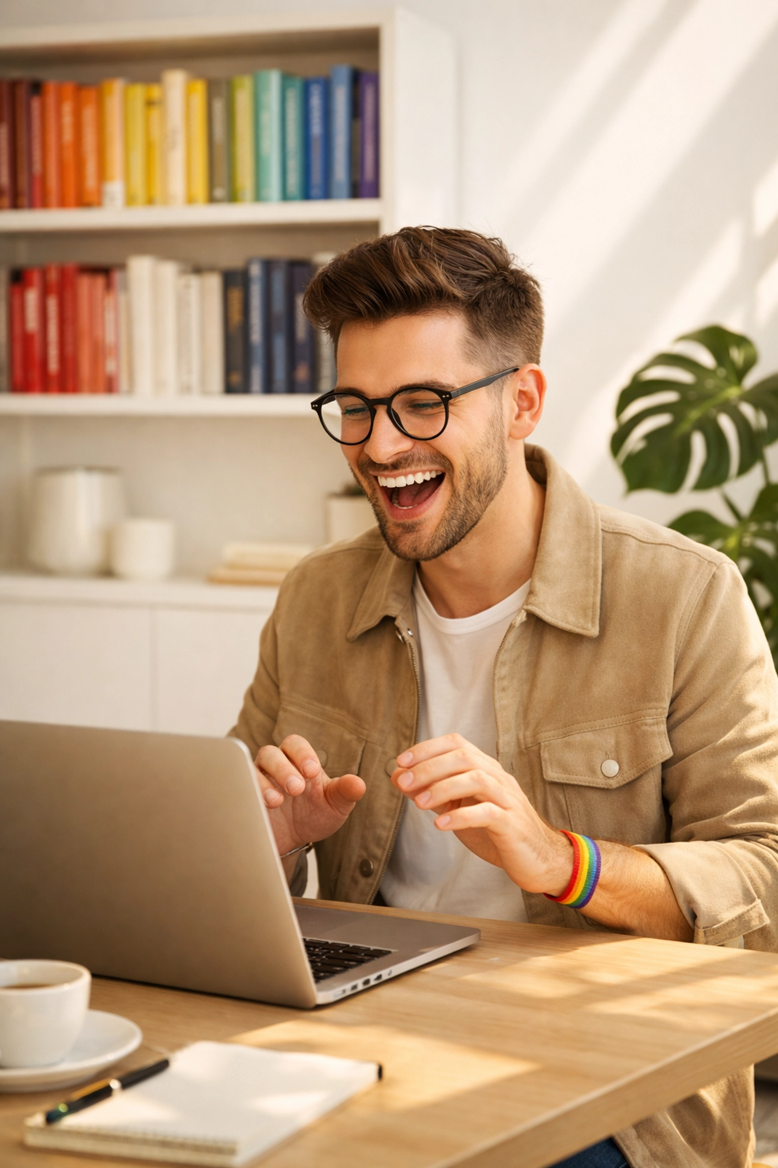 Gay author using the Readwithpride dashboard to publish his new MM romance book.