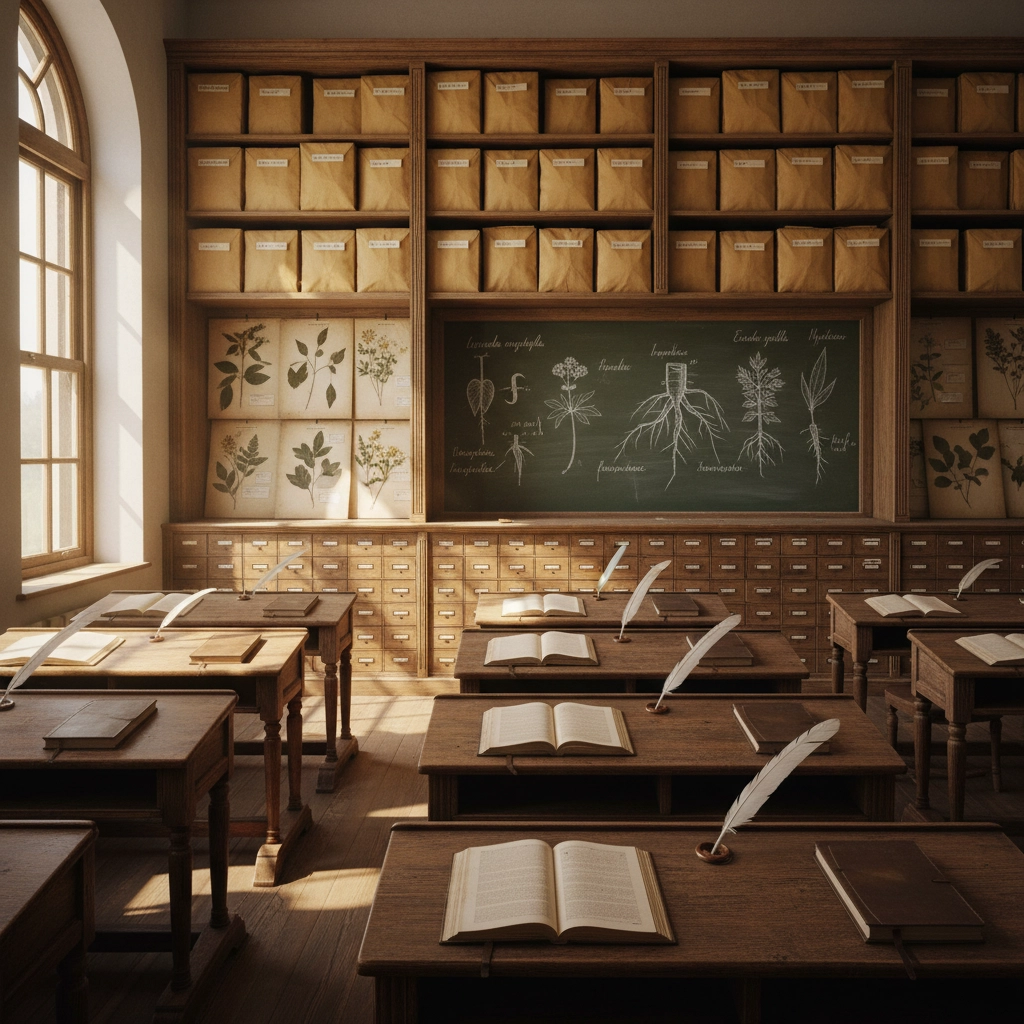 Historic Herbalism School Classroom
