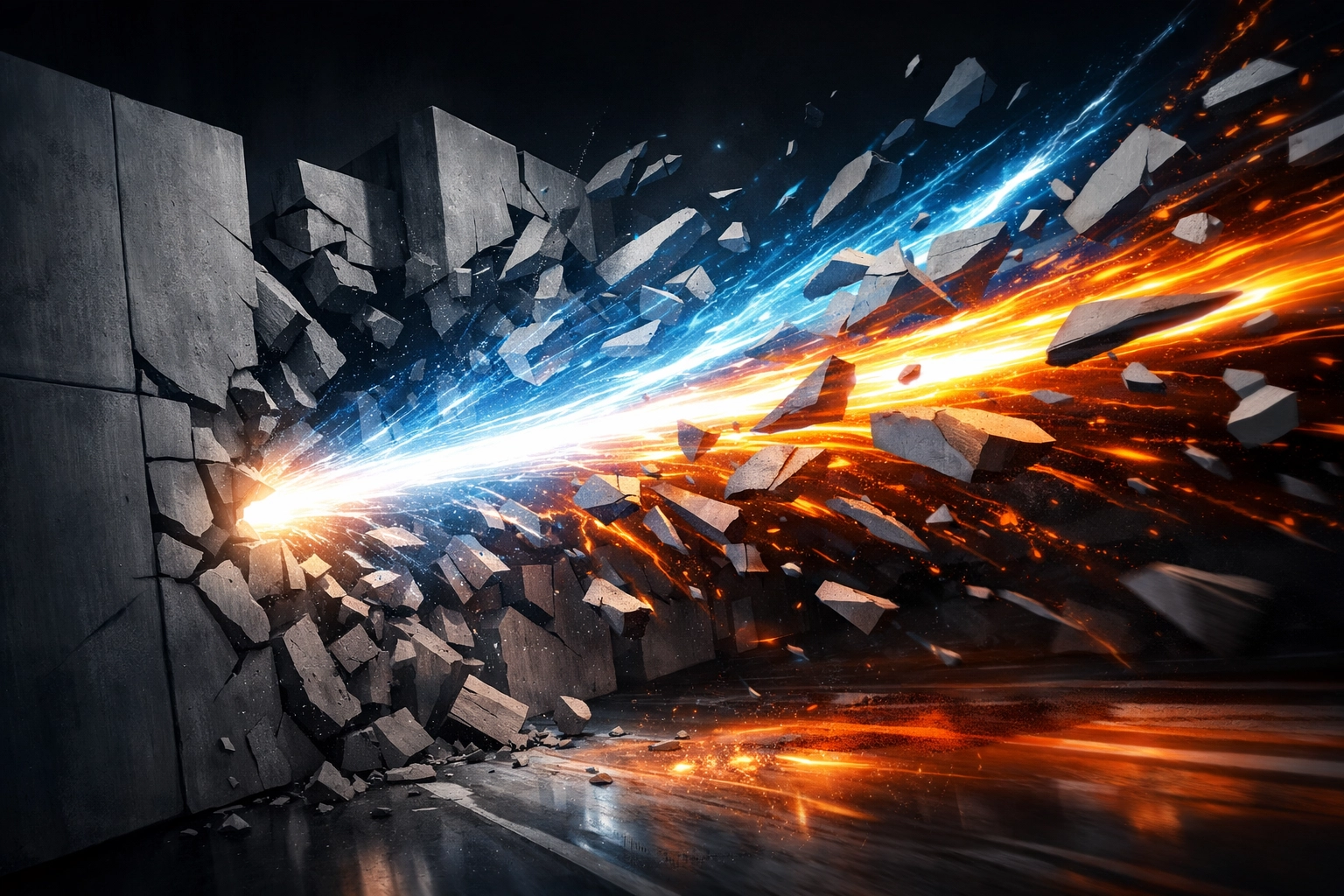 Visual representation of custom software eliminating operational bottlenecks to accelerate business growth.