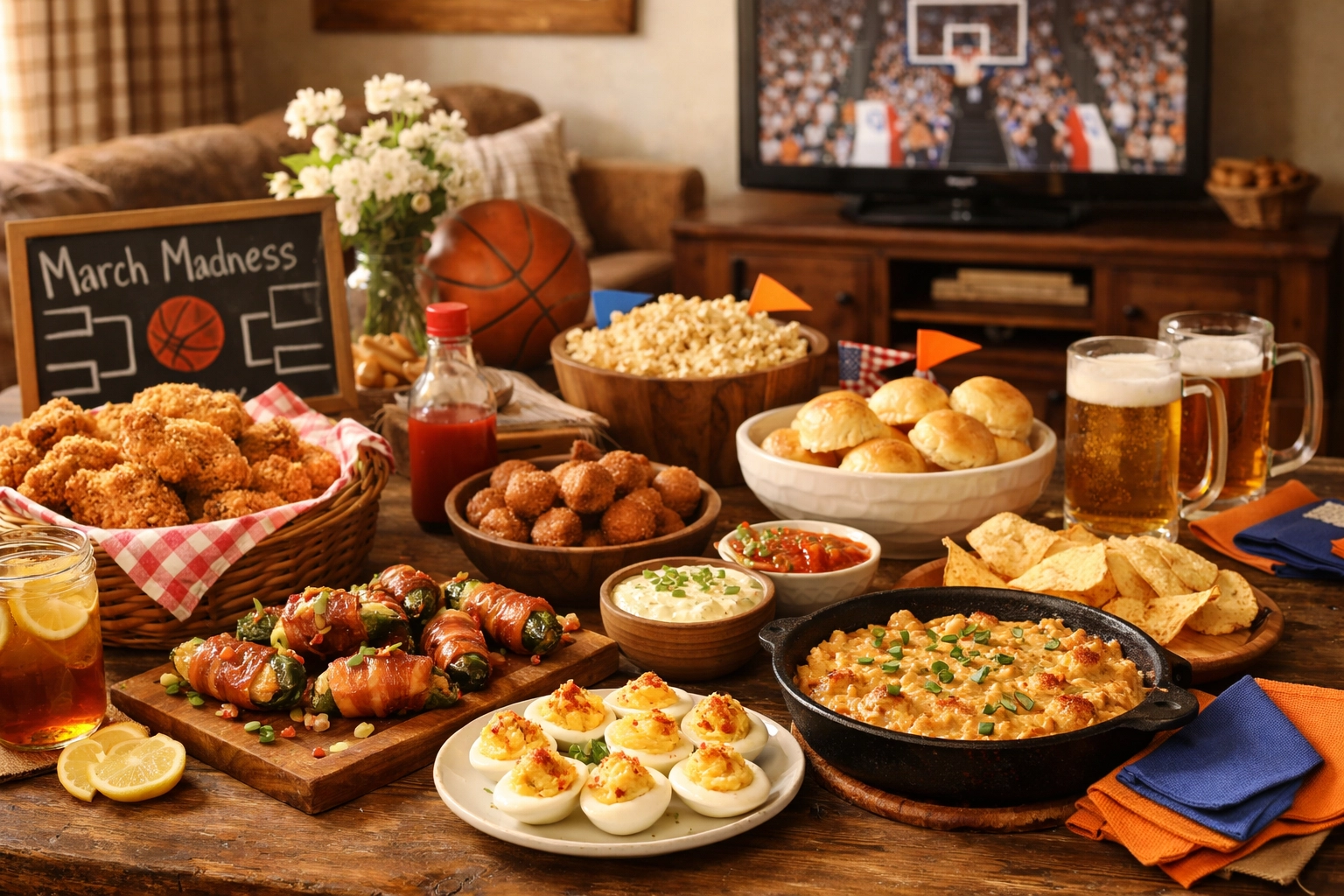 [HERO] Southern Slam Dunks: Stress-Free March Madness Hosting with a Southern Twist