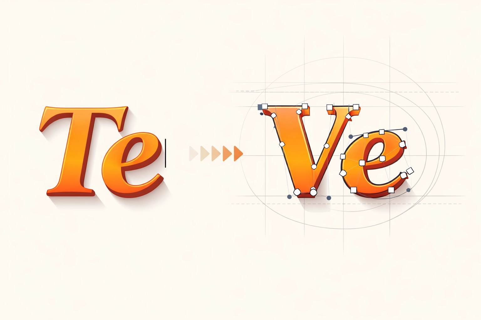 Converting typography to vector outlines in Adobe Illustrator and Affinity Designer