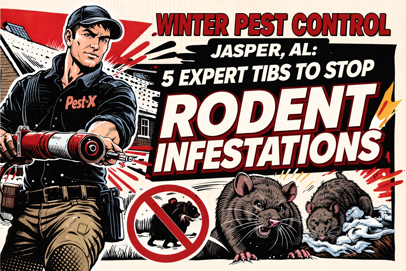 Winter Pest Control Jasper, AL: 5 Expert Tips to Stop Rodent Infestations