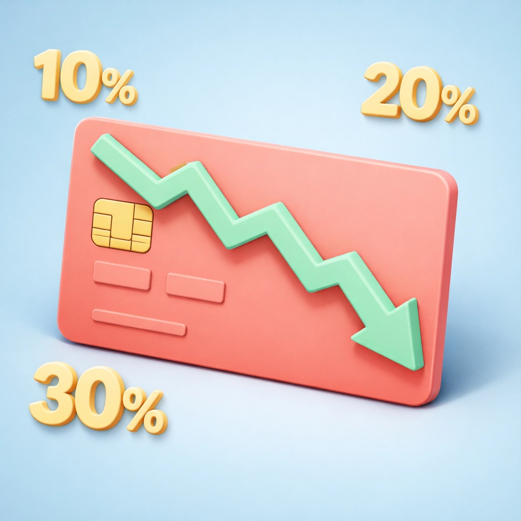 Reducción de utilización de crédito para mejorar score rápidamente