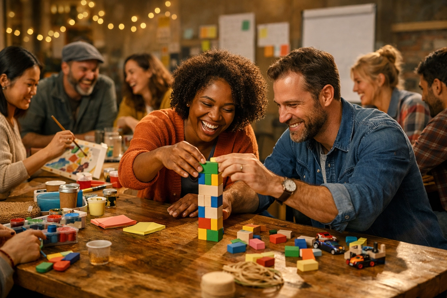 [HERO] Beyond the Pizza Party: Building Teams Through Tactile Connection