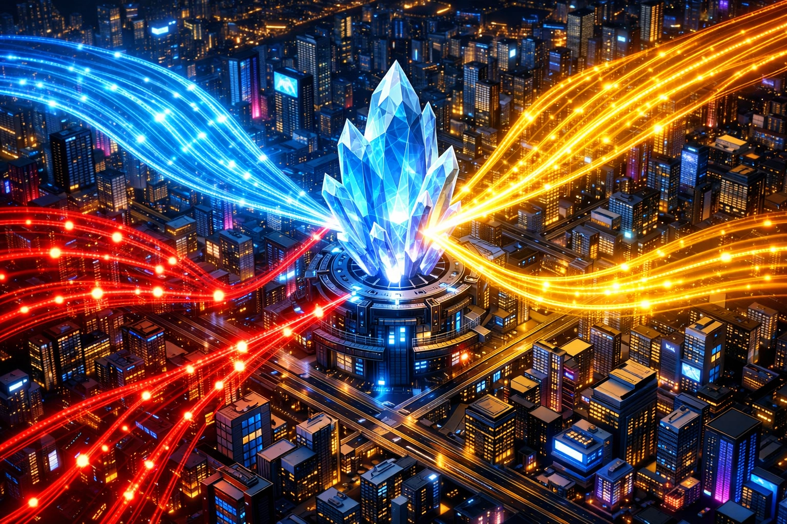 AI-powered intelligent payment routing optimizing blockchain transactions for lower crypto fees.