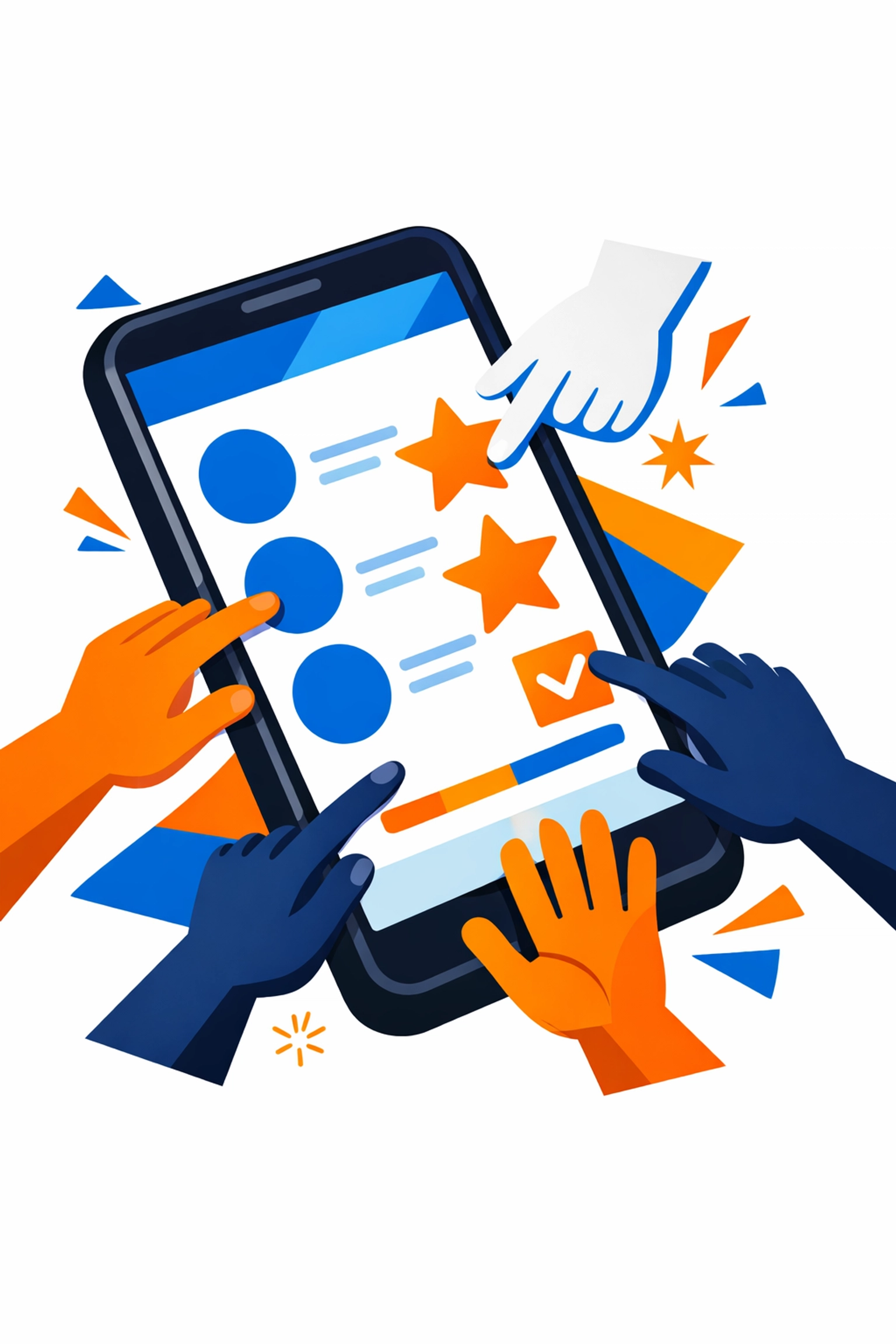 Accessible mobile-first custom eLearning design showcasing inclusive customer education for all users.