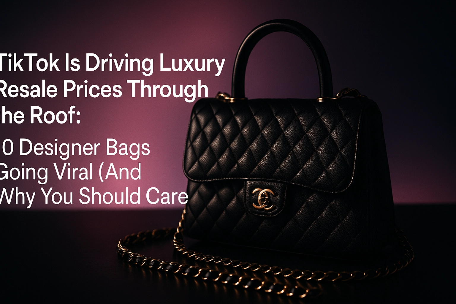 TikTok Is Driving Luxury Resale Prices Through the Roof: 10 Designer Bags Going Viral (And Why You Should Care)