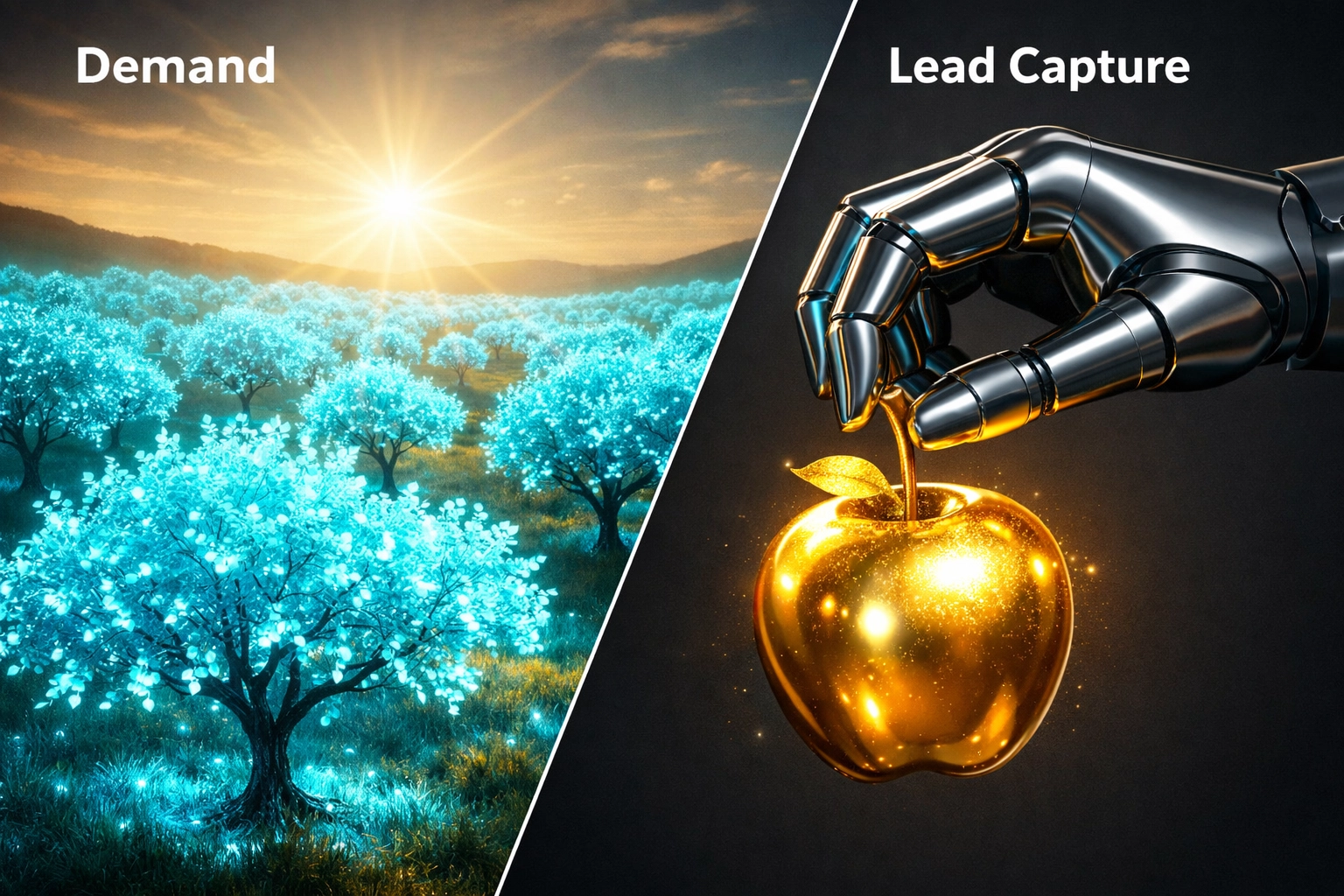 Comparing B2B demand generation and lead capture strategies for sustainable sales funnel growth.