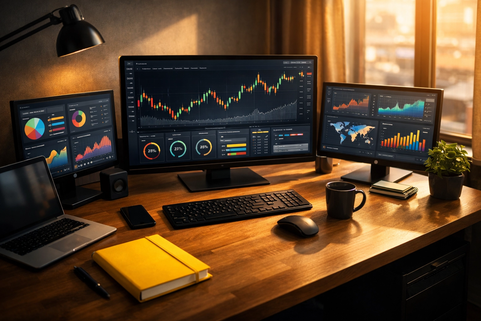 MSP financial dashboard displaying real-time profitability metrics and client data tracking
