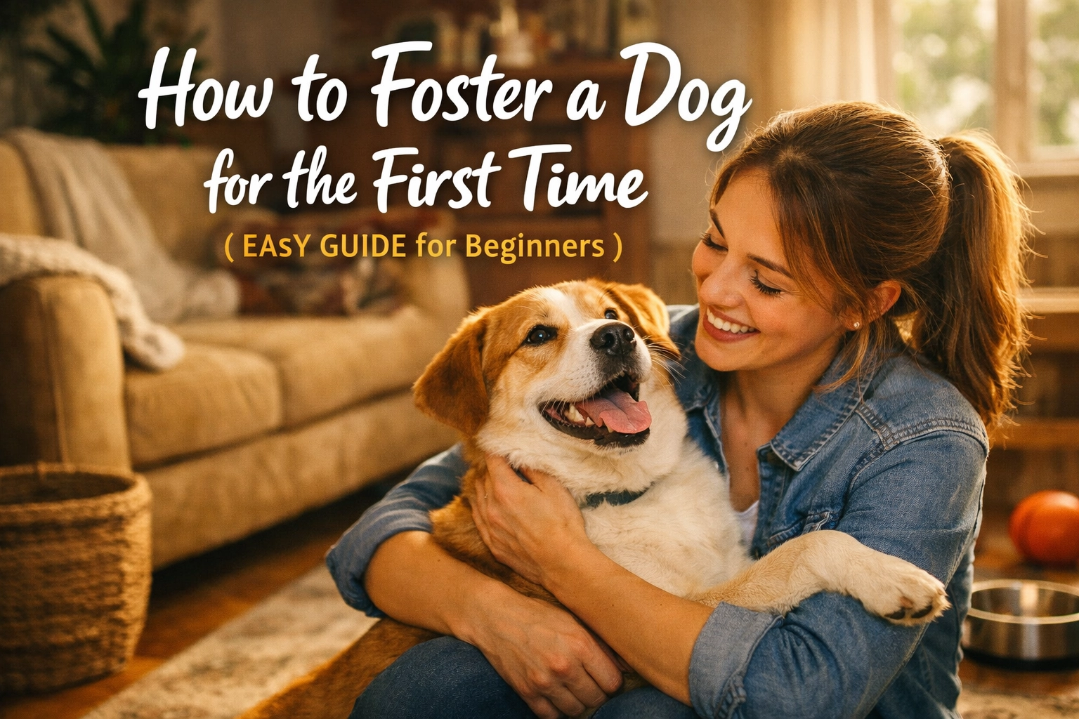 [HERO] How to Foster a Dog for the First Time (Easy Guide for Beginners)