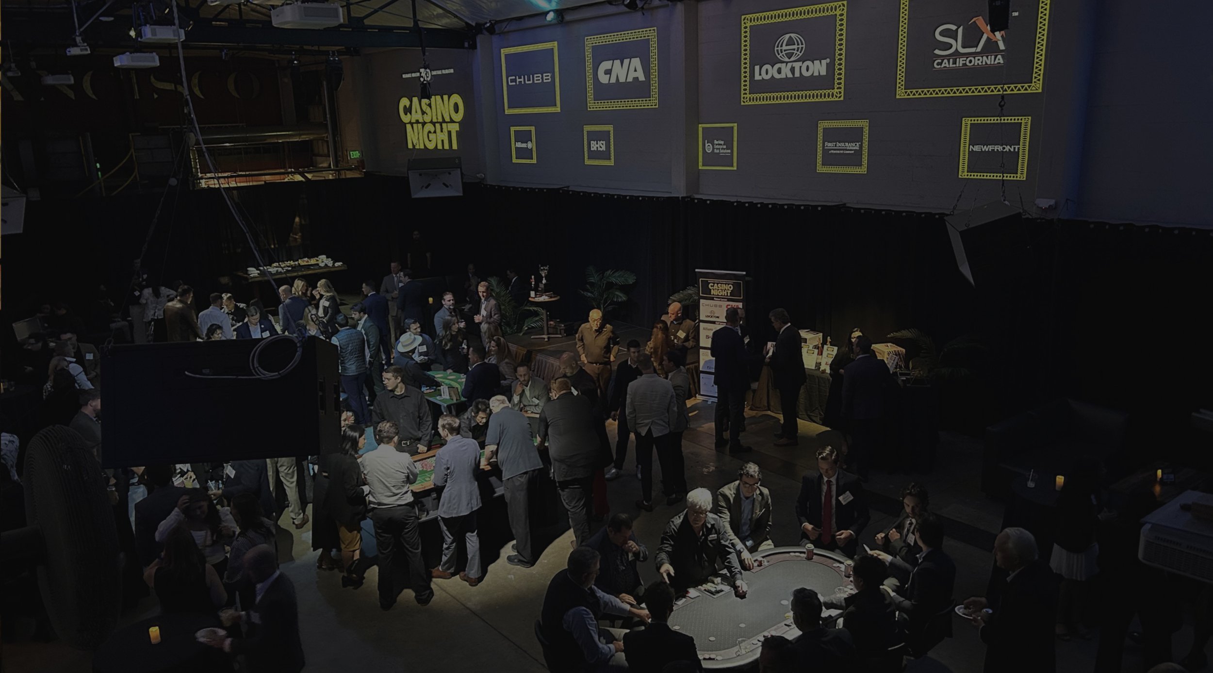 Large Corporate Casino Night at The Foundry SF