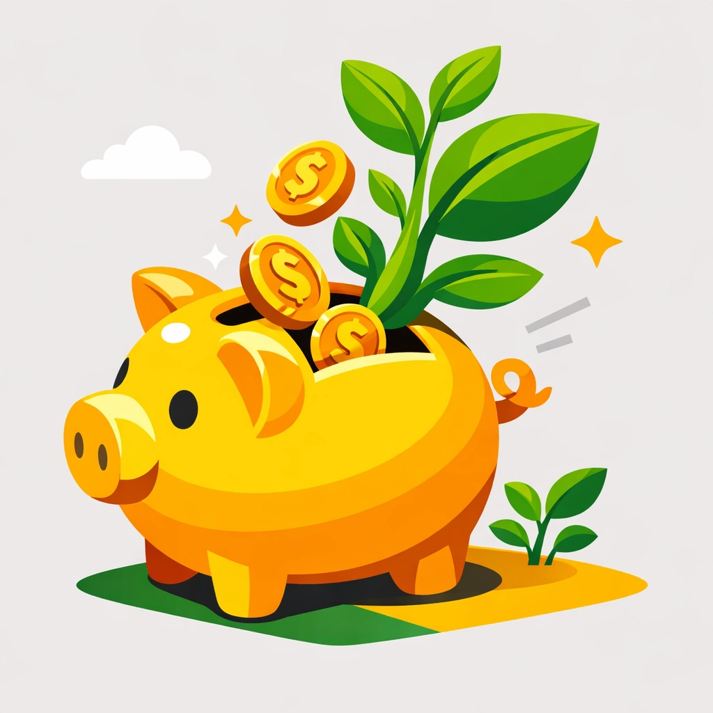 Financial growth illustration showing New Haven workers how to maximize their tax refund this year.