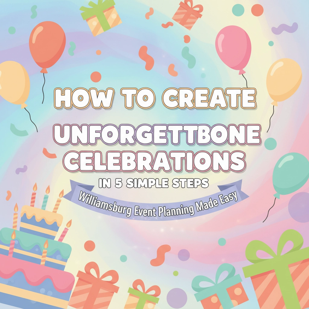 How to Create Unforgettable Milestone Celebrations in 5 Simple Steps (Williamsburg Event Planning Made Easy)