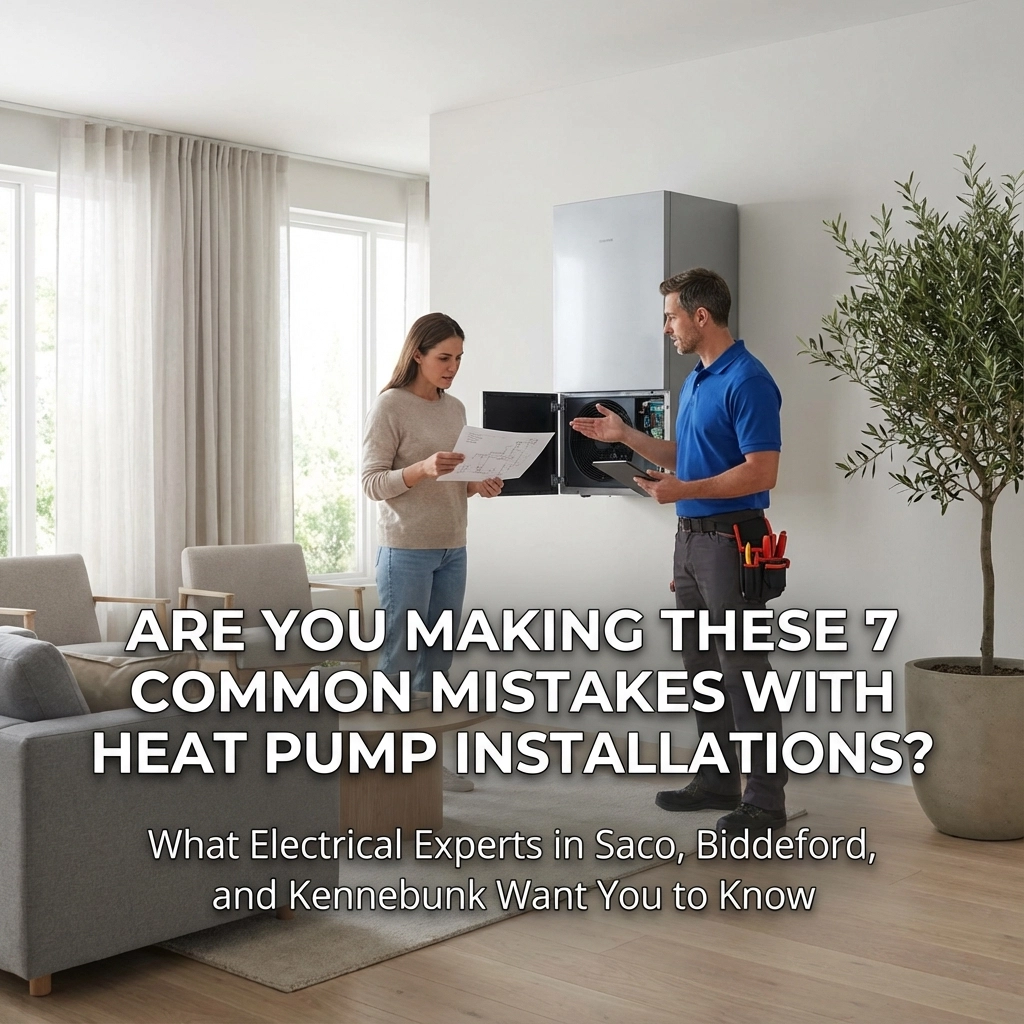 Are You Making These 7 Common Mistakes with Heat Pump Installations? (What Electrical Experts in Saco, Biddeford, and Kennebunk Want You to Know)