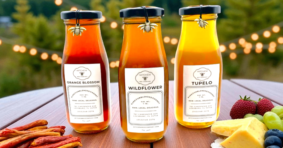 Mitchem Bee Company Honey Trio Outdoor Spread
