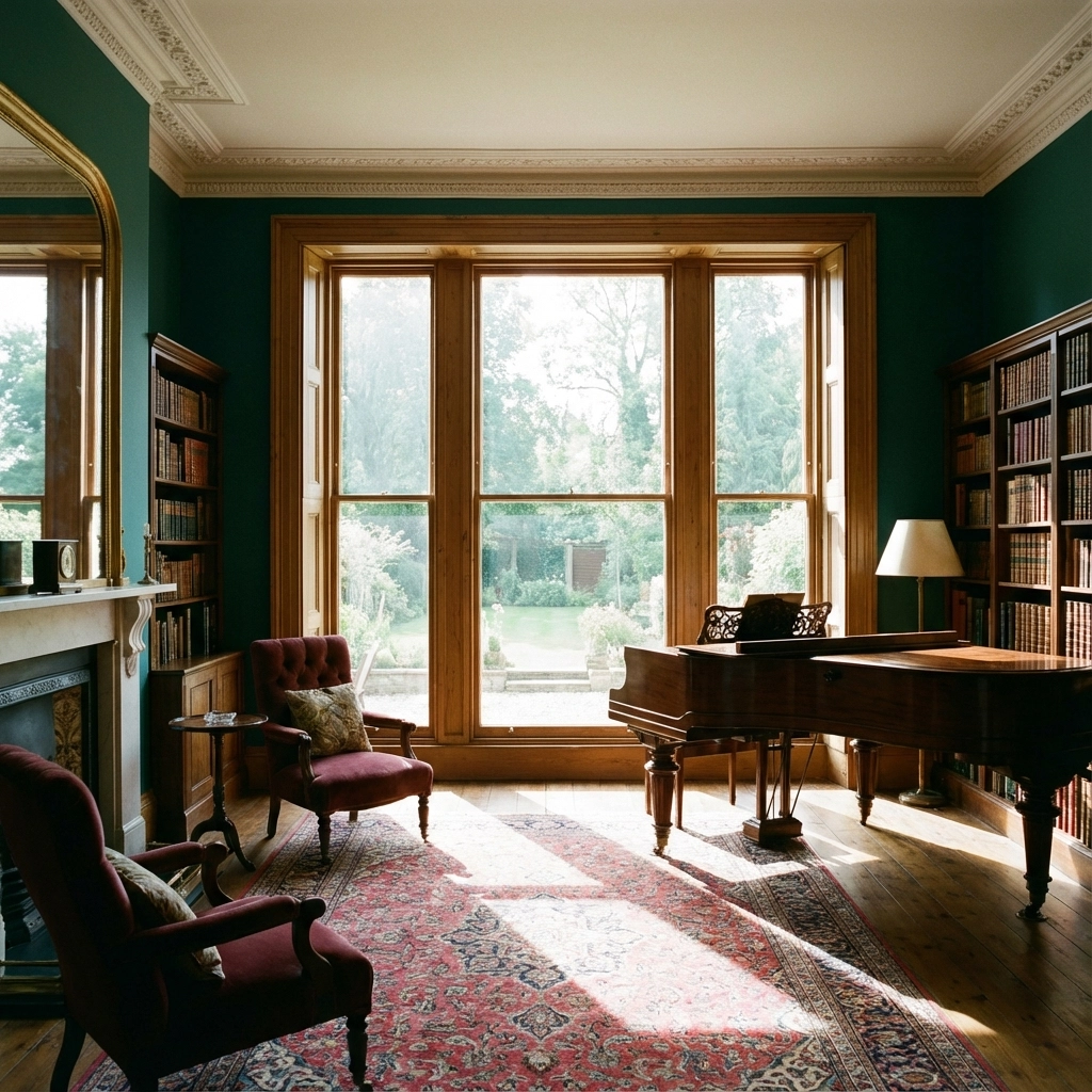 Victorian villa secondary glazing