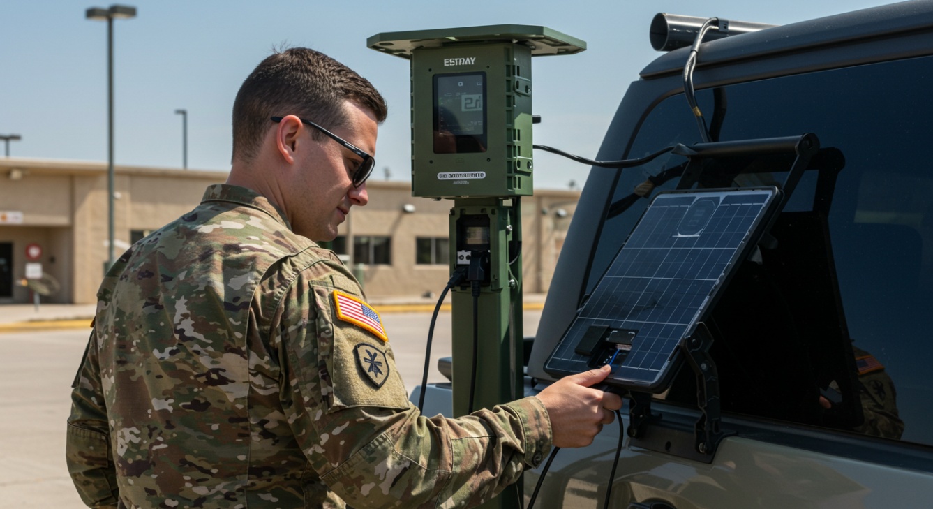 Off-grid Solar EV Charging in Remote Environment