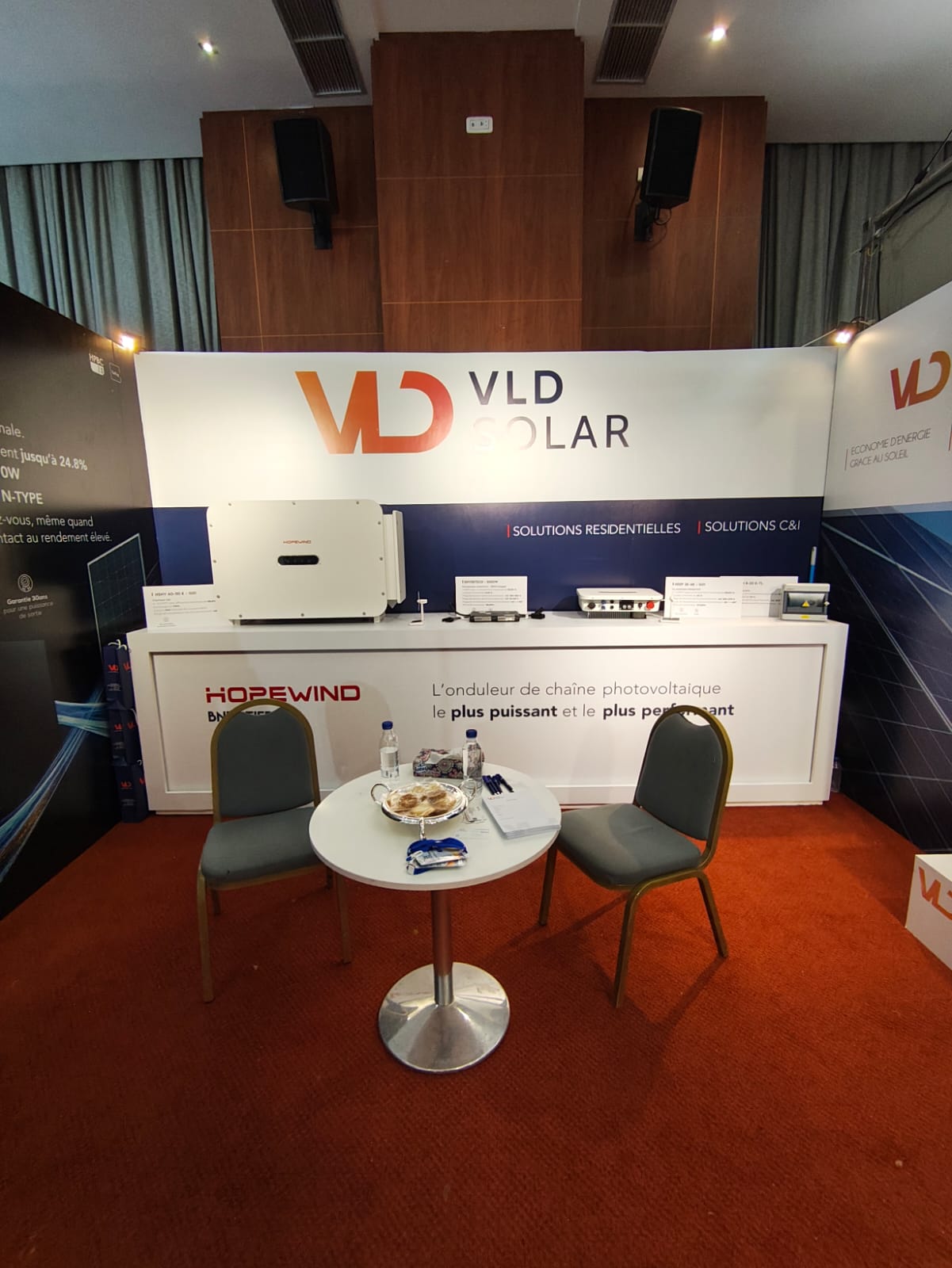 VLD SOLAR exhibition booth