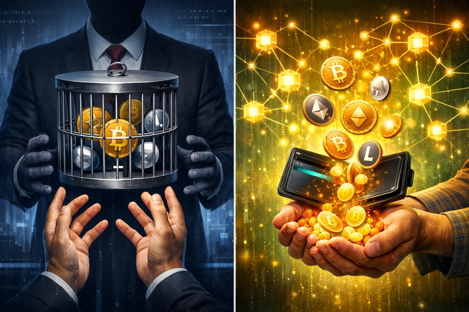 Self-custody crypto payments vs custodial payment processors for merchant independence