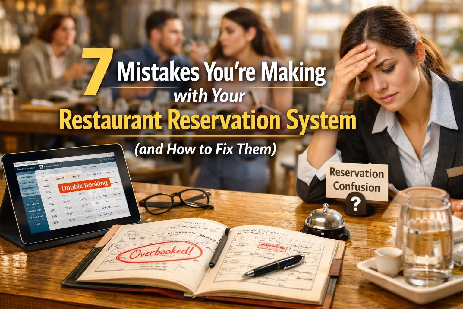 7 Mistakes You're Making with Your Restaurant Reservation System (and How to Fix Them)