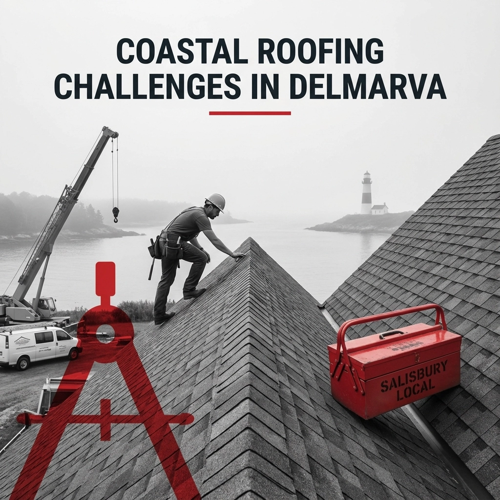 Coastal Roofing Challenges in Delmarva: Why Local Salisbury Roofers Know What Out-of-Town Contractors Don't