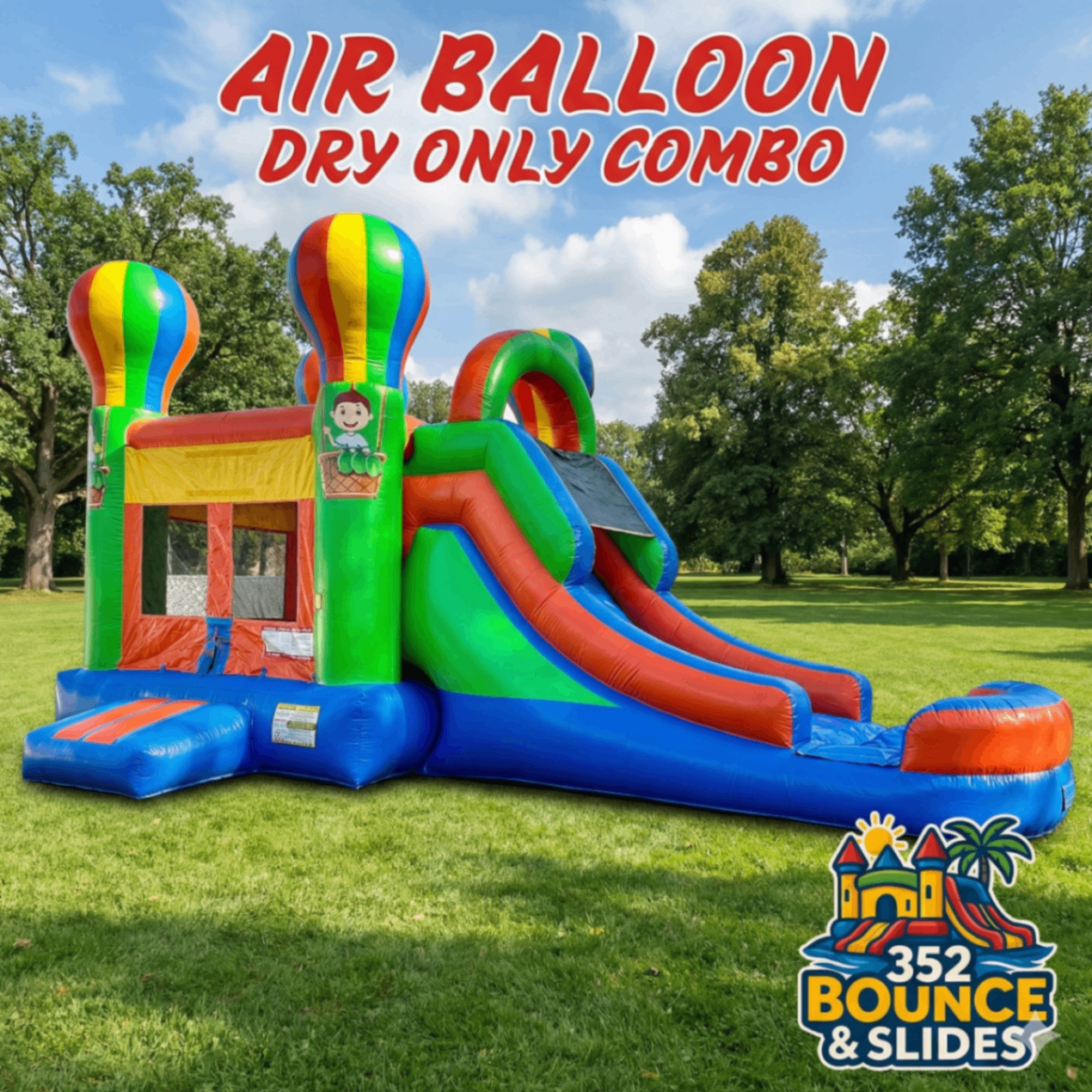 Colorful Air Balloon Dry Combo