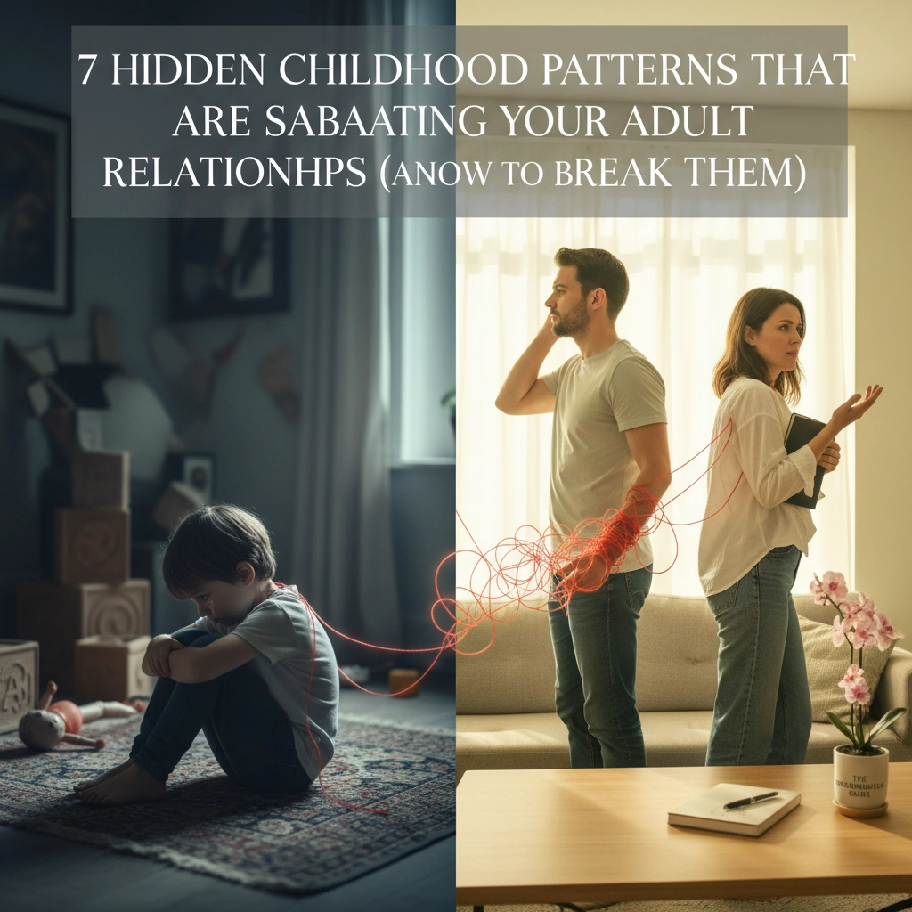 7 Hidden Childhood Patterns That Are Sabotaging Your Adult Relationships (And How to Break Them)