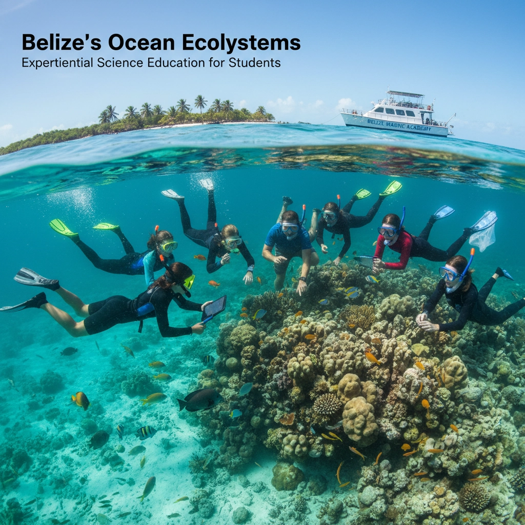 Belize's Ocean Ecosystems: Experiential Science Education for Students