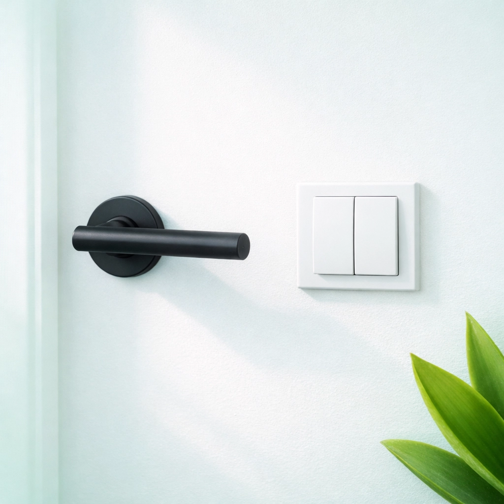 Professional move in cleaning in Cedar Falls ensures sanitized door handles and light switches.